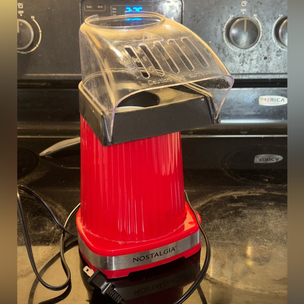 Nostalgia Hot Air Popcorn Popper